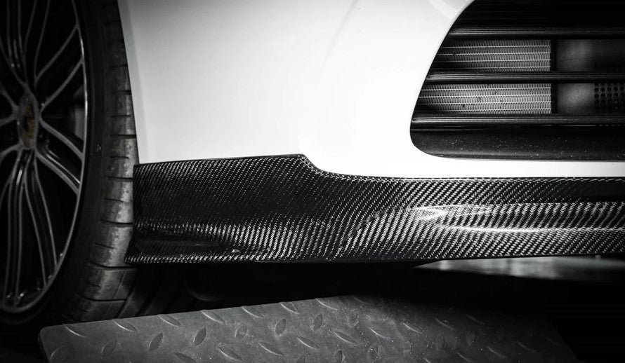 Carbon Fiber BKSS Style Front Lip - Porsche 718 Cayman/Boxster (2016-2023)