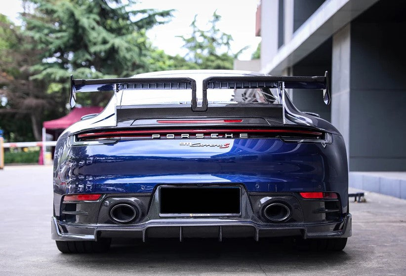 Carbon Fiber Upper Rear Diffuser - Porsche 911 992.1 Carrera (2019-2023)