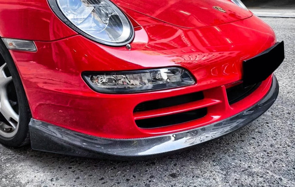 Carbon Fiber TA Style Front Lip - Porsche 997.1 Carrera (2005-2008)