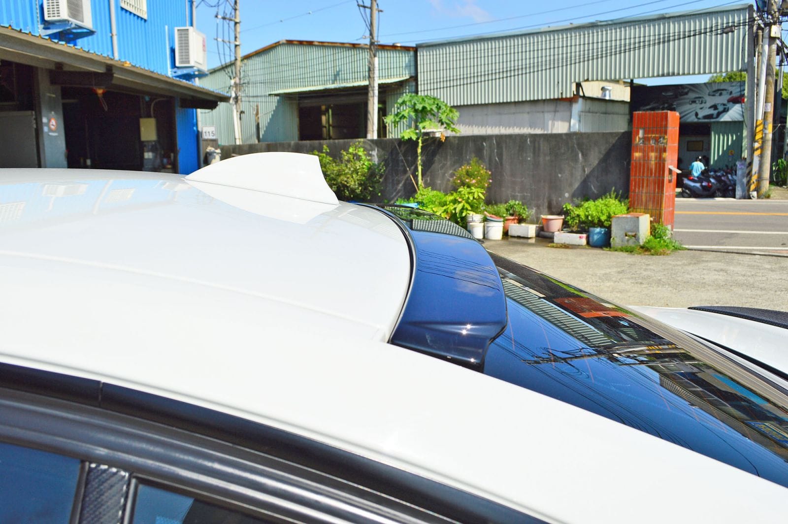 Carbon Fiber Roof Spoiler BMW F30 F80 M3 VorteqCarbon