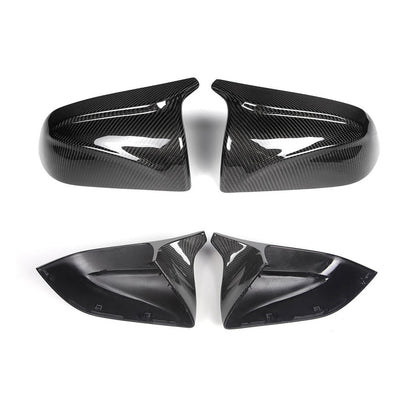 Carbon Fiber M Style Mirror Caps (V1) - Tesla Model 3