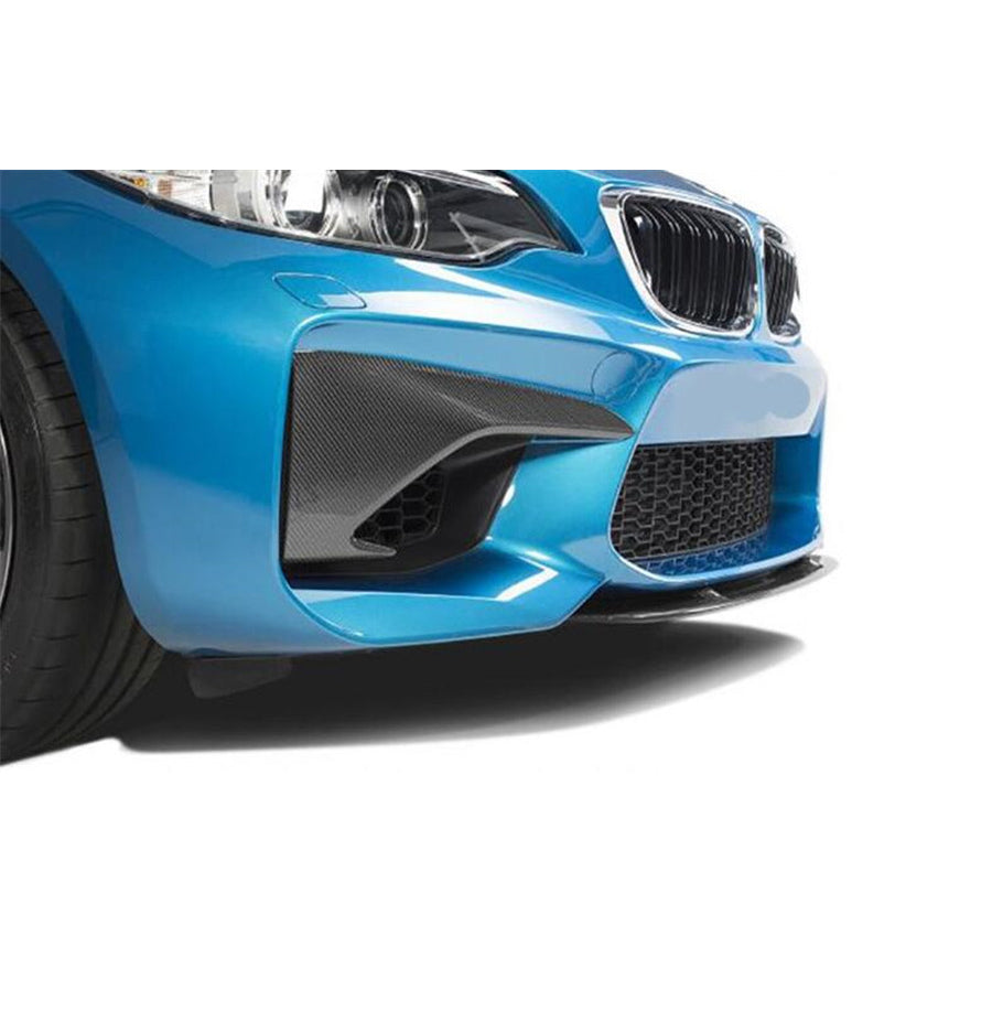 Carbon Fiber Vent Fang Splitter Cover - BMW F87 M2
