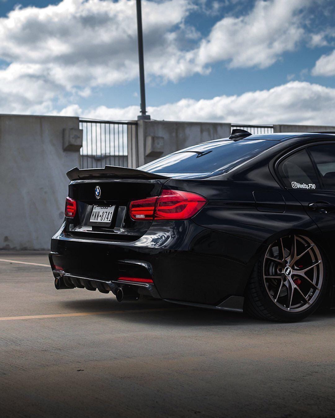 Carbon Fiber M Performance Rear Diffuser BMW F30 M Sport Only