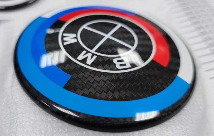 Carbon Fiber BMW 50th Anniversary Emblem