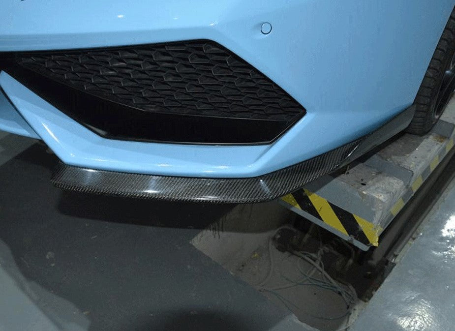 Carbon Fiber Front Splitters (2 Piece) - Lamborghini Huracan