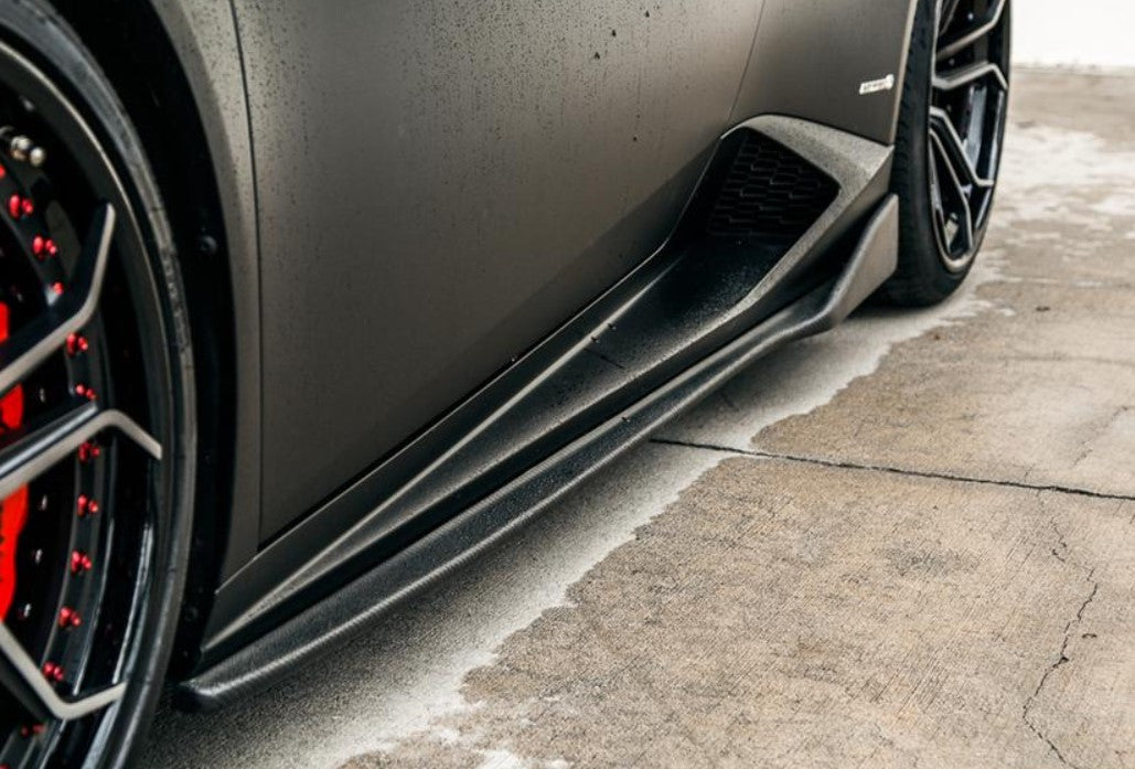 Carbon Fiber Performance Side Skirts - Lamborghini Huracan