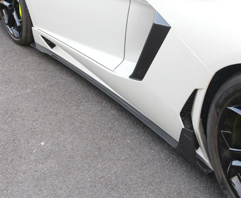 Carbon Fiber Performance Side Skirts - Lamborghini Aventador