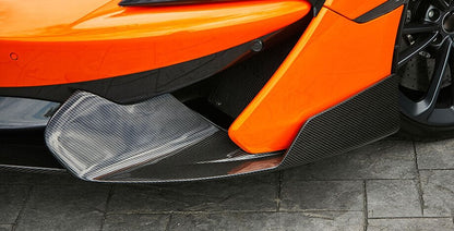 Carbon Fiber Front Splitters (2 Piece) - McLaren 570S