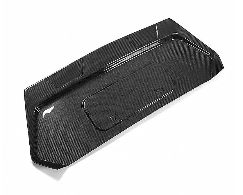 Carbon Fiber Rear License Plate Mount - Chevrolet Corvette C8 Stingray