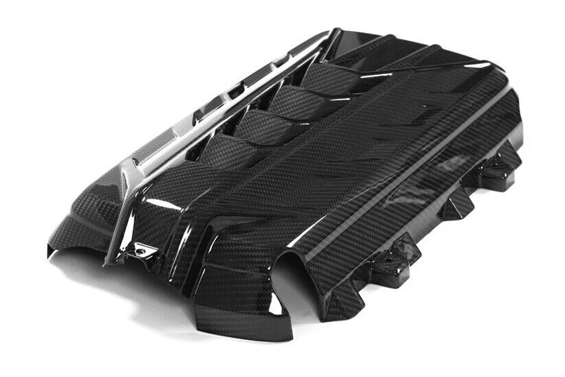 Dry Carbon Fiber Engine Cover - Chevrolet Corvette C8 Stingray