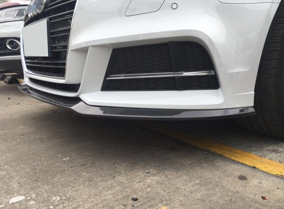 Carbon Fiber Front Lip - Audi A3 S-Line / S3 Sedan (2017-2019)