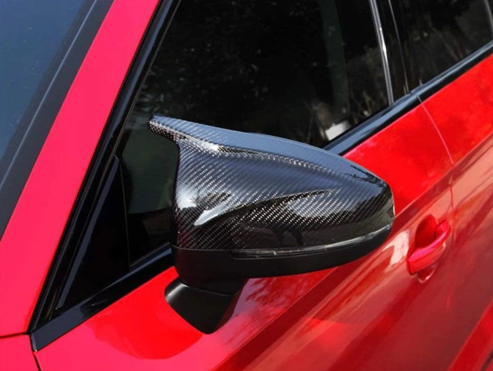 Carbon Fiber M Style Mirror Caps - Audi A3 S3 RS3 (2014-2020)