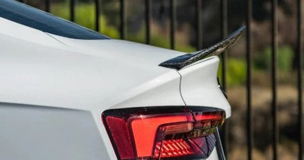 Carbon Fiber Trunk Spoiler PSM High Kick Style - Audi A4 S4 B9 (2017-2023)