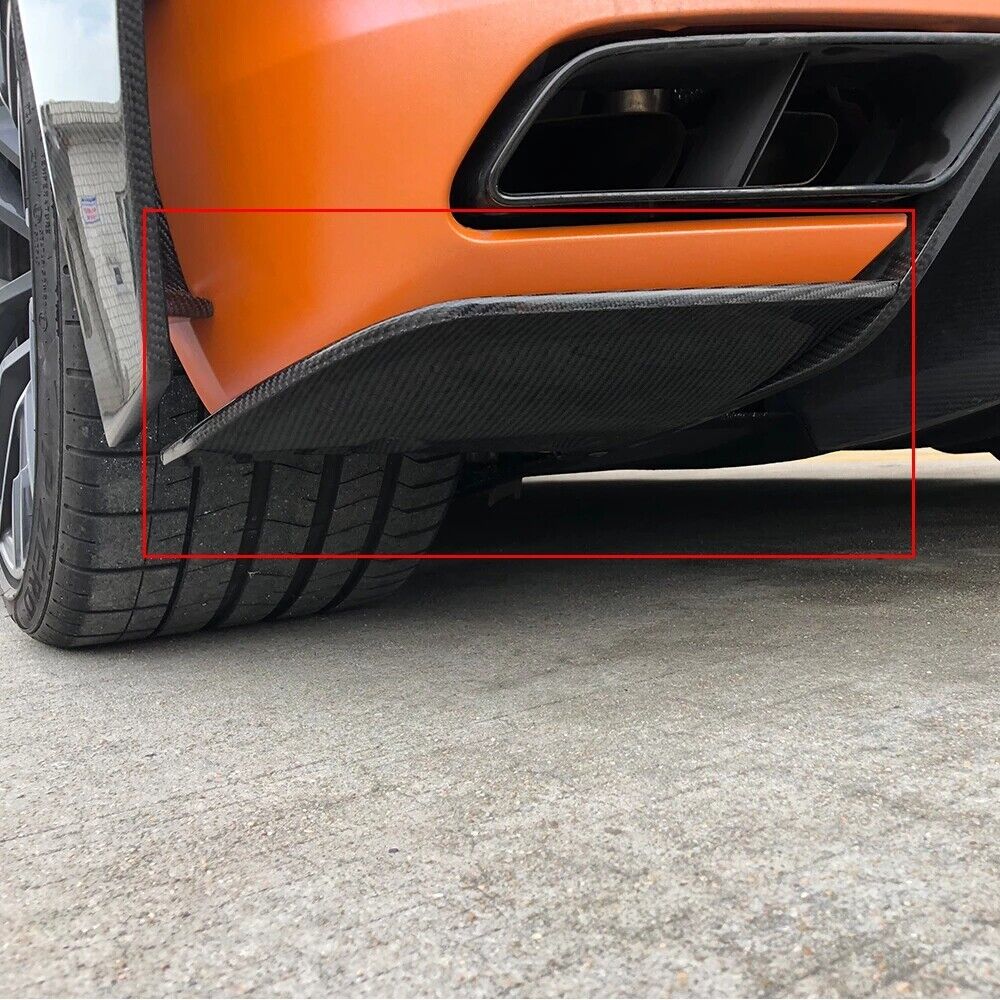 Carbon Fiber Lower Rear Canard Splitter - Audi R8