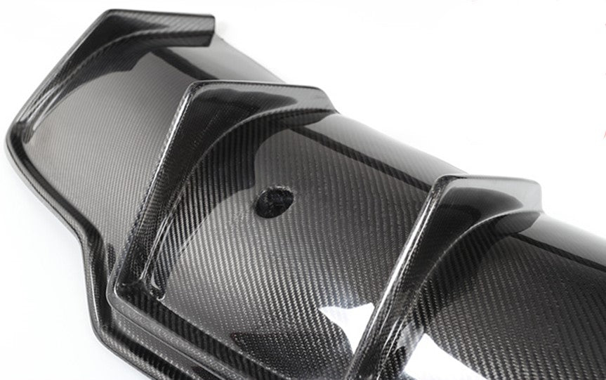 VR Aero SL Style Carbon Fiber Rear Diffuser Tesla Model 3