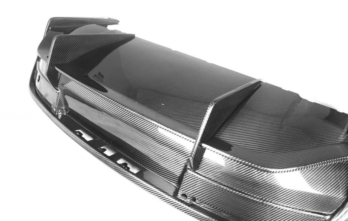 Carbon Fiber Rear Diffuser - Porsche Taycan (2019-2023)